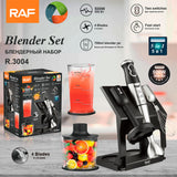 RAF 5-in-1 Electric Handheld Blender & Mixer Set – 500 W