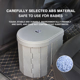 Portable Foldable Toilet Bucket & Trash Can for Outdoor & Camping