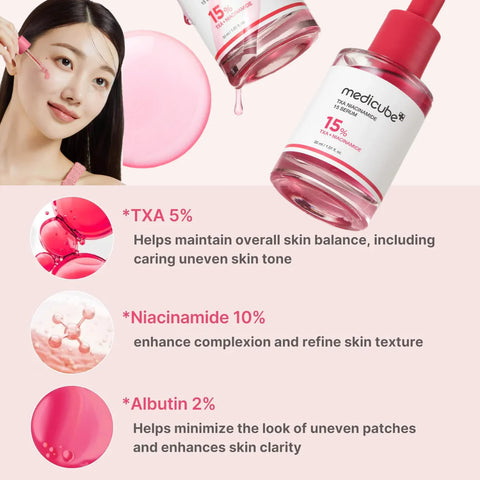 Medicube TXA Niacinamide 15 Serum – 30 ml