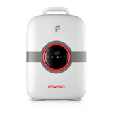 ثلاجة PoweroPlus صغيرة بسعة 22L ونظام تبريد ثنائي النواة CNC K22-2 - رمادي