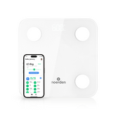 Noerden MINIMI+ Smart Body Scale – 16 Metrics, Heart Rate & Bluetooth Sync
