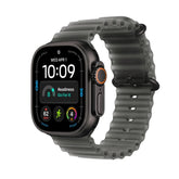 Apple Watch Ultra 4 GPS + Cellular 49mm Black Titanium Case with Translucent Black Ocean Band