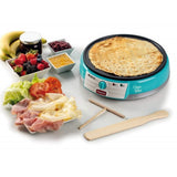 Ariete 1000 Watts, Electric Crepes Maker, Blue - MOD202.01