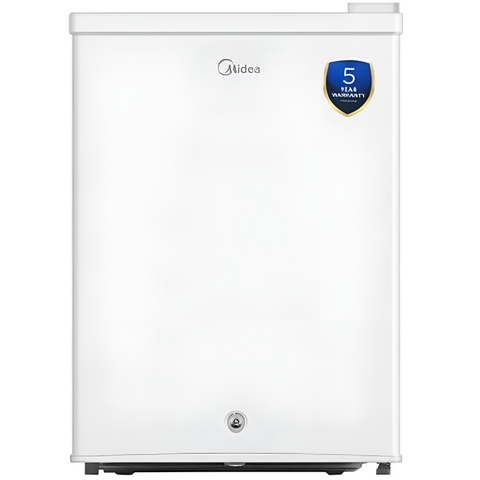 Midea, Single Door Refrigerator 65 Liters (2.3 CFT), Manual Defrost, White (MDRD108FGE01)