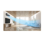 Midea, Wi-Fi Split Air Conditioner Inverter, 2 Ton, 22,500 BTU, Hot/Cold, R410A, Inverter Compressor