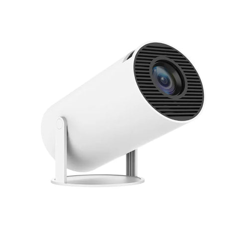 Mini Portable HD Smart Projector with Dual-Band WiFi, Auto Keystone Correction, Remote Control & Up to 130" Display