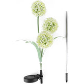 KKF Multicolor Solar-Powered LED Dandelion Flower Garden Stake Lights for Outdoor Decoration