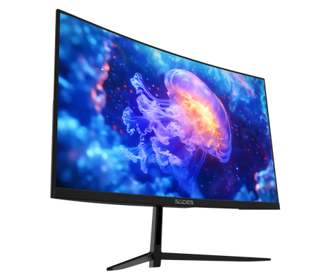 PC Bundle: Gaming pc i5-12400F,RTX 5060 8GB, 16GB RAM with Sades NC-Pelagia 24"/FHD/200Hz/0.5ms/HDMI 2.1/VA/Curved Gaming Monitor