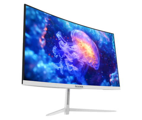 Sades NC-Pelagia 24" Curved Gaming Monitor - 200Hz, FHD 1080p, VA Panel