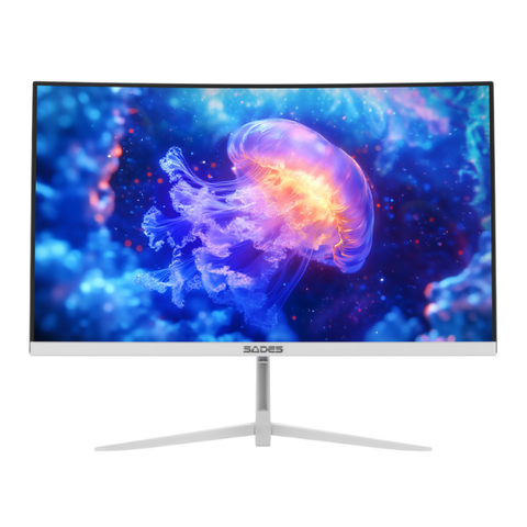 Sades NC-Pelagia 24" Curved Gaming Monitor - 200Hz, FHD 1080p, VA Panel