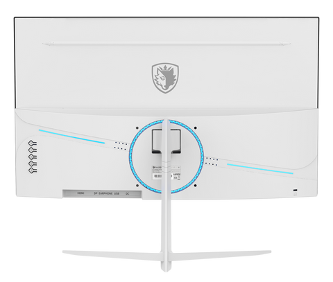 Setup Bundle:Pc Core i5-12400F,RTX 5060,16GB Sades Monitor 24",FHD,200Hz,0.5ms,HDMI 2.1,VA, Gaming Table 120*60*75cm with RGB Light with Gamax Gaming Chair Model 1-LT001L (White)