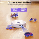 Narwal Freo X Ultra Robot Vacuum & Mop - 8200Pa Suction, 12N Mop, 7 Week Dust, 4.5L Clean Tank