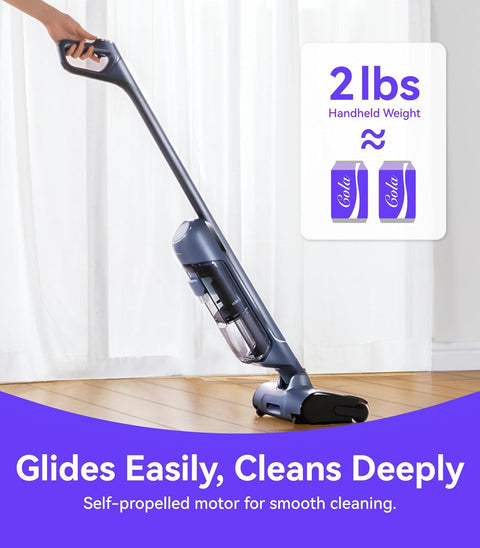 Narwal S20 Pro Cordless Vacuum Mop - 20000Pa Suction, 20N Pressure, 60 Min Runtime, 790ml Tank