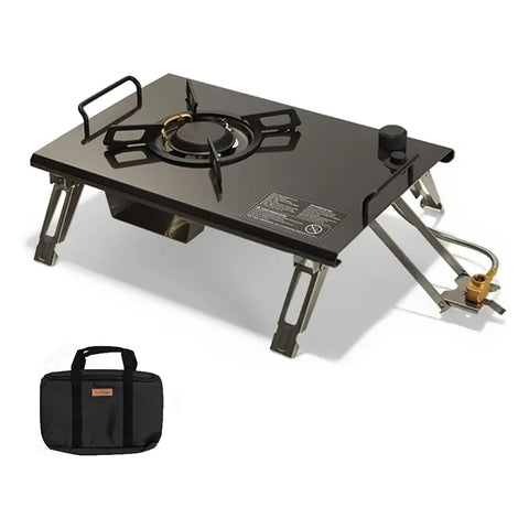 Naturehike G01 Tabletop Folding Single Head Gas Furnace - Black