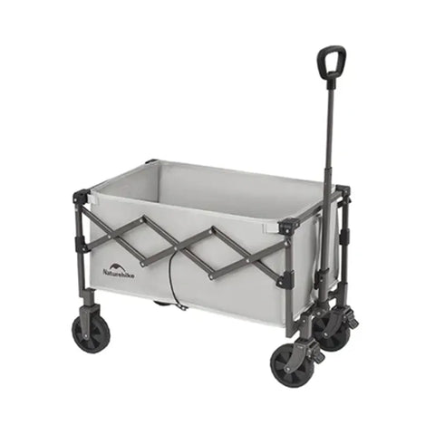 Naturehike Lightweight Folding Trolley - Smoke Gray (70L)