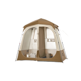 Naturehike Wet and Dry Separation Shower Tent - Brown (240*120*200)