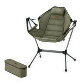 Naturehike YL11 Outdoor Folding Rocking Chair - Olive