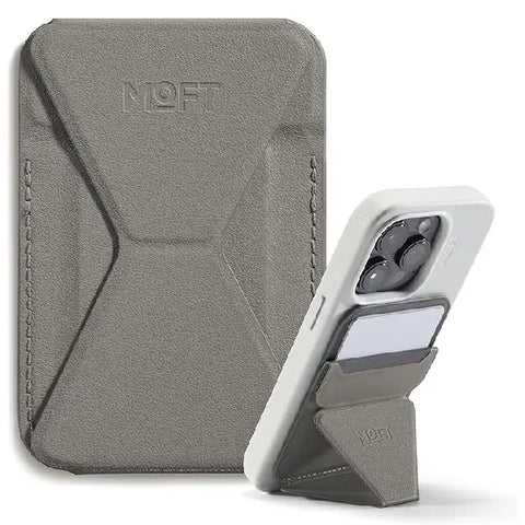 MOFT MS007MP-1-MO-TPGY Snap-On iPhone Stand & Wallet