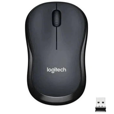 Logitech M221 Silent wireless Mouse - Charcoal Black