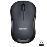 Logitech M221 Silent wireless Mouse - Charcoal Black