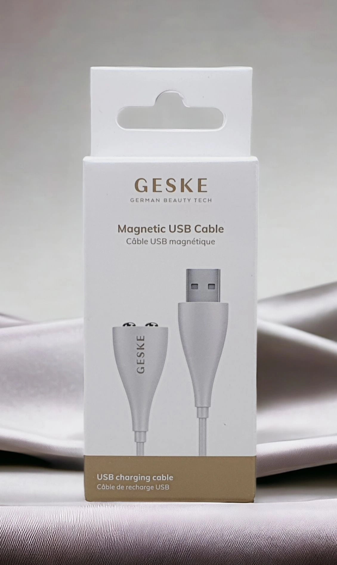 جيسكي كابل مغناطيسي يو أس بي - أبيض جيسكي كابل مغناطيسي يو أس بي - أبيض