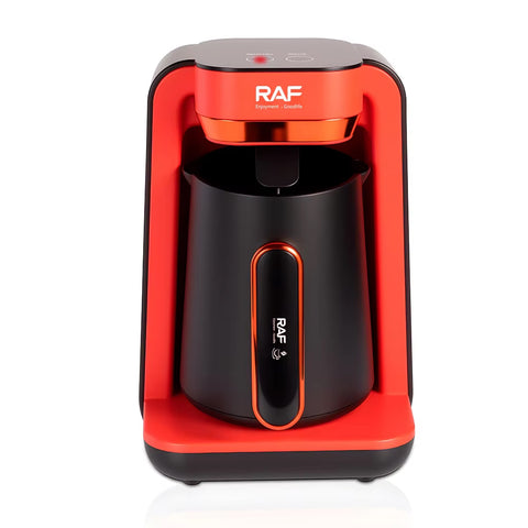 RAF, Turkish Coffee Pot 280ml 500W with One-Click Operation, Compact Design & Anti-Overflow Protection