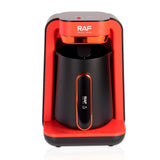 RAF, Turkish Coffee Pot 280ml 500W with One-Click Operation, Compact Design & Anti-Overflow Protection