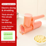 KKF, Multifunctional Electric Salad Maker & Veg Shredder 1800mAh USB Type-C Rechargeable with Stainless Steel Blades (CY-011)