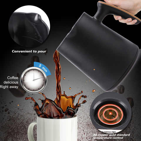 SOKANY Electric Turkish Coffee Maker 600W, 250ml - SK-04008