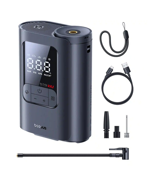 Baseus GoTrip VA1 Max Super Mini Cordless Inflator 22-Cylinder - Black
