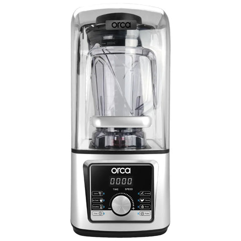 Orca Commercial Blender 4 Liter 1600W 8 Blades - Silver/Black