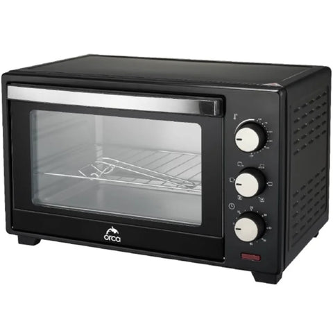 Orca Electric Oven 30 Liters 1600 Watts - Black