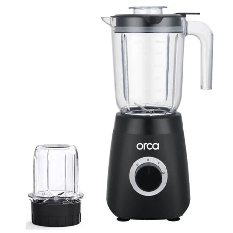 Orca Stand Blender 1.5L 500W with Grinder - Black
