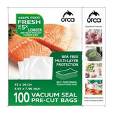 Orca Vacuum Sealer Bag 15x20cm - 100 Pieces