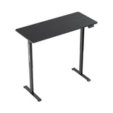 Owlotech Manager Height Adjustable Desk with Motor, 140x60cm Carbon Fiber Texture - Black