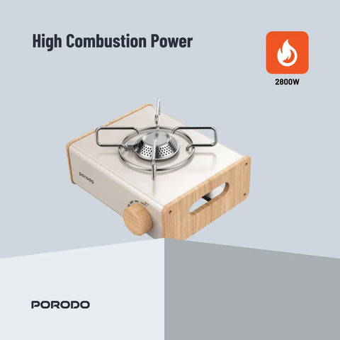 Porodo Lifestyle Portable Outdoor Burner Stove Quick, Easy & Efficient - 2800W