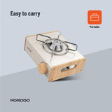 Porodo Lifestyle Portable Outdoor Burner Stove Quick, Easy & Efficient - 2800W
