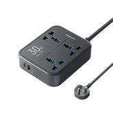 Powerology Power Strip 3250W 3AC Pwc037 - Black