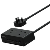 Powerology, Omnix Desktop Charging Station, 3250W GaN 65W - Black