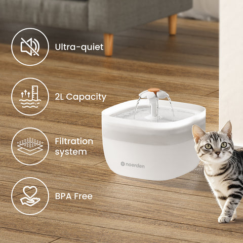 NOERDEN PawQuench Pet Water Fountain
