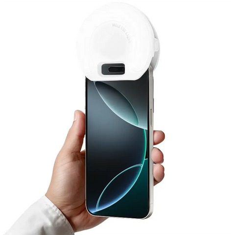 Porodo Glowring Portable Fill Light Clip-On Design -White