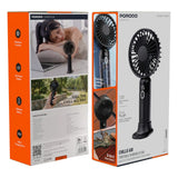 Porodo Lifestyle Chillo Air Portable Handheld Fan With 2-in-1 Detachable Base & Phone Stand