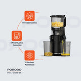Porodo Lifestyle Cold Press Juicer - Black