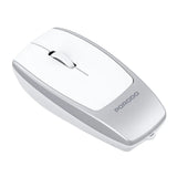 Porodo 1600DPI Wireless Mouse with Card Reader, Bluetooth 5.1 & Type-C Charging - Silver