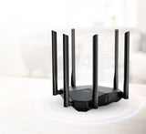 Porodo Dual Band Portable Wi-Fi Router - Black