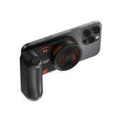 Porodo Gaming ArcticChill Magnetic Phone Cooler with Ultra-Quiet Fan, 5000mAh Battery & 2 Speed Levels - Black/Orange