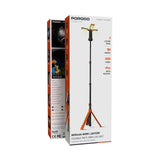 Porodo Lifestyle 9000mAh Work Lantern Foldable Multi-Mode LED Light with Tripod Base & Hook - Orange