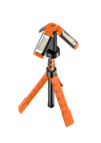 Porodo Lifestyle 9000mAh Work Lantern Foldable Multi-Mode LED Light with Tripod Base & Hook - Orange