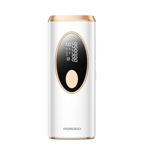 Porodo Lifestyle IPL Hair Removal Device with 9 Energy Levels & Cooling Technology - White