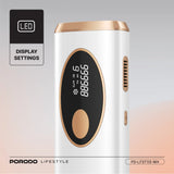 Porodo Lifestyle IPL Hair Removal Device with 9 Energy Levels & Cooling Technology - White